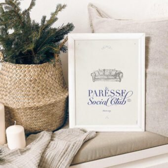 paresse social club poster