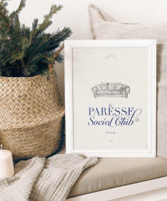 paresse social club poster