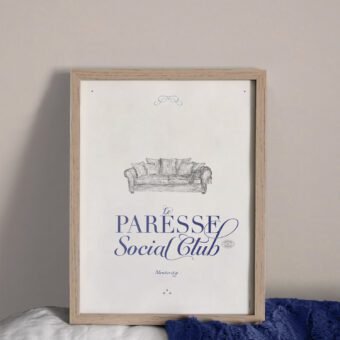 paresse social club poster