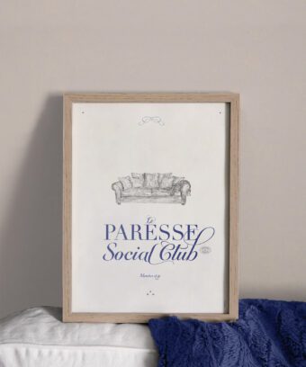 paresse social club poster