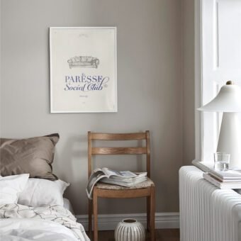 paresse social club poster