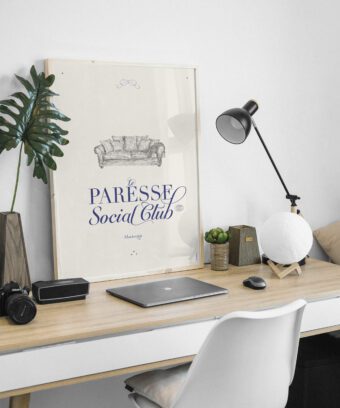 paresse social club poster