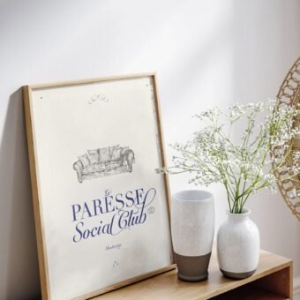 paresse social club poster