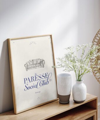 paresse social club poster