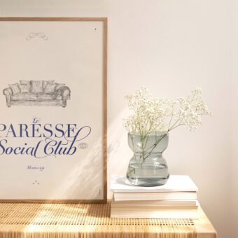 paresse social club poster