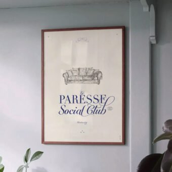 paresse social club poster