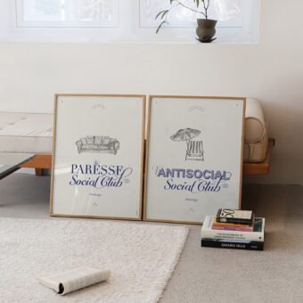 paresse social club poster