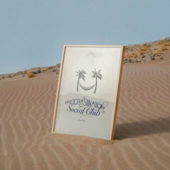 procrastination social club poster