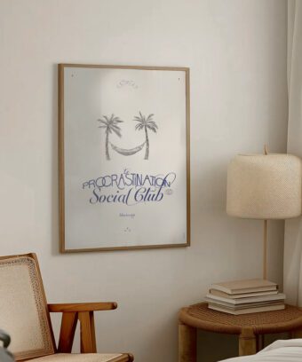 procrastination social club poster procrastination social club poster