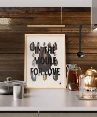 In the moule for love affiche vintage