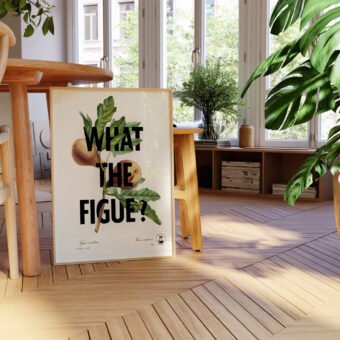 What the figue poster botanique