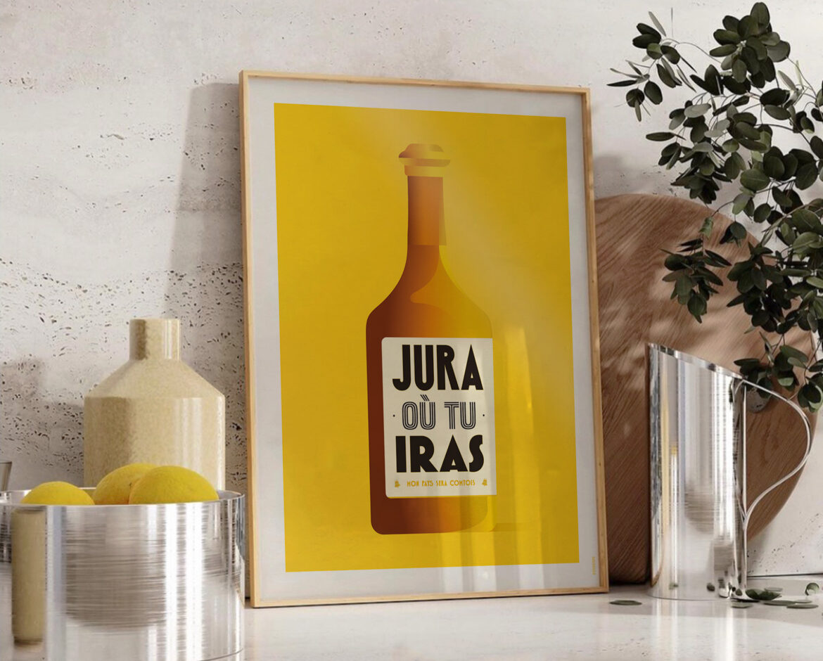 Jura ou tu iras affiche studio topo