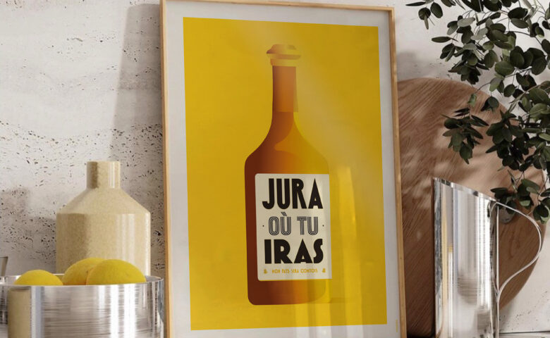 Jura ou tu iras affiche studio topo