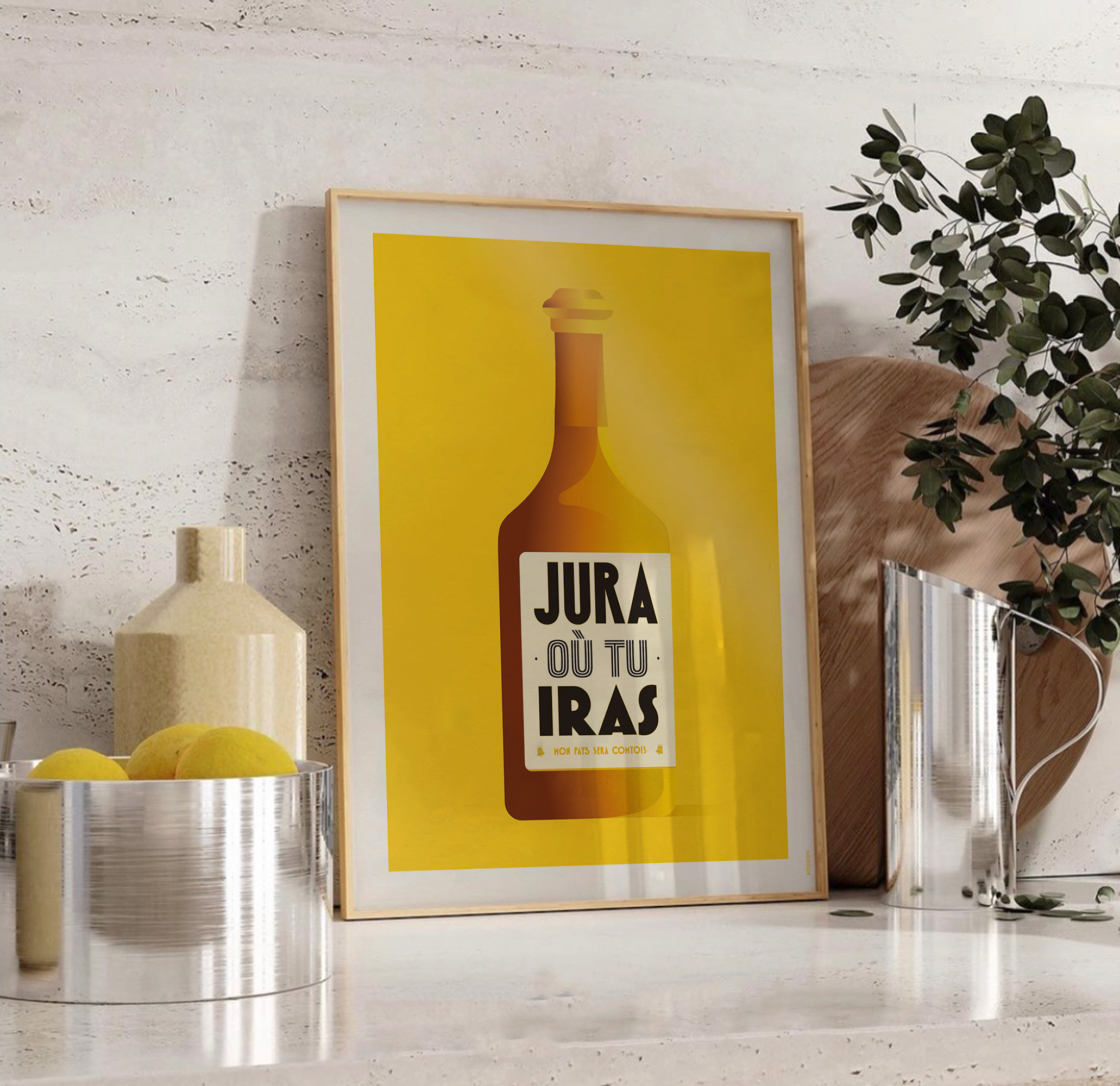 Jura ou tu iras affiche studio topo