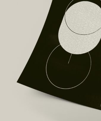 affiche graphique verre a vin