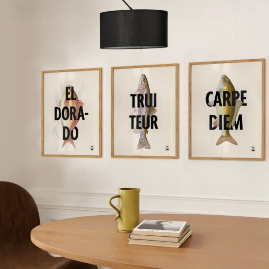 affiche poisson El Dorado humour