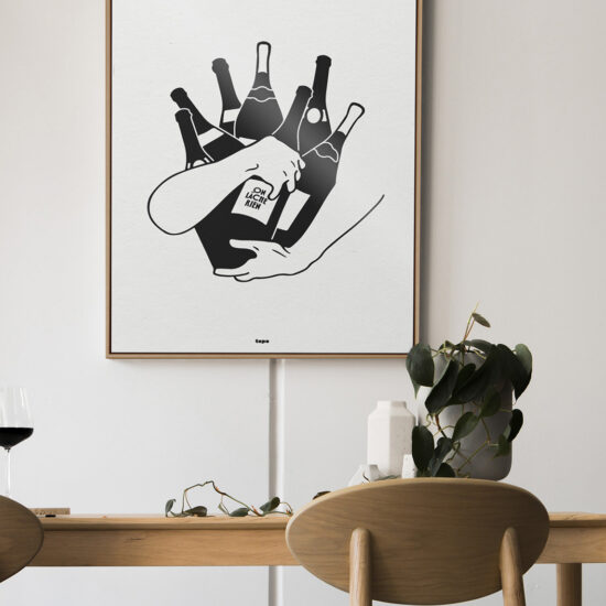affiche studio topo on lache rien
