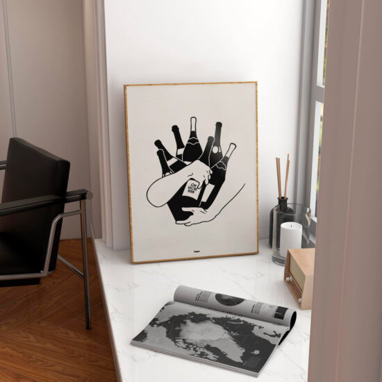 affiche studio topo on lache rien
