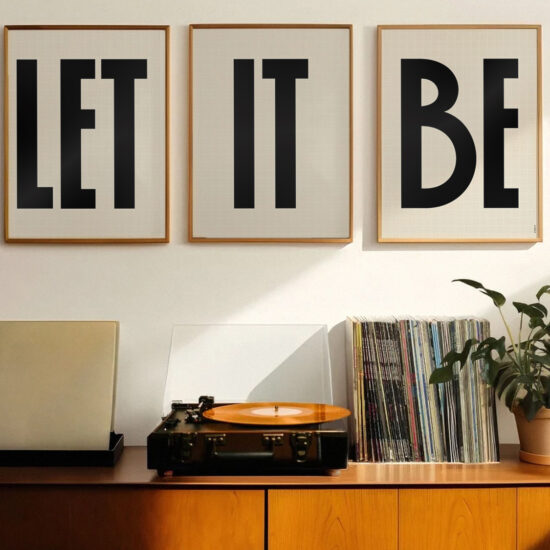 affiches LET IT BE