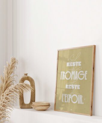s il reste du fromage affiche studio topo