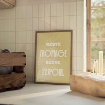 s il reste du fromage affiche studio topo