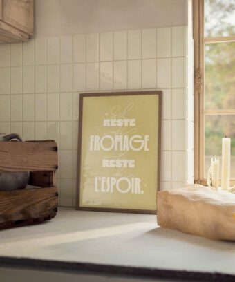 s il reste du fromage affiche studio topo