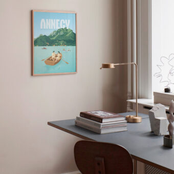 ANNECYVALAVIE affiche annecy illustration