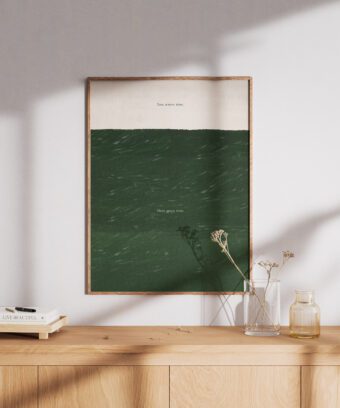 Less screen time More green time poster studio topo Less screen time More green time poster studio topo