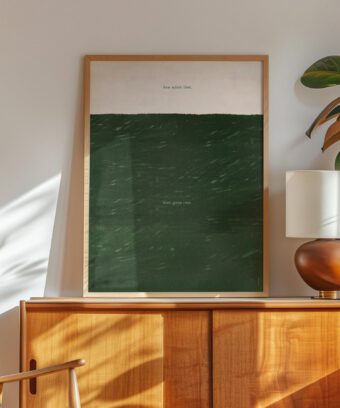 Less screen time More green time poster studio topo Less screen time More green time poster studio topo