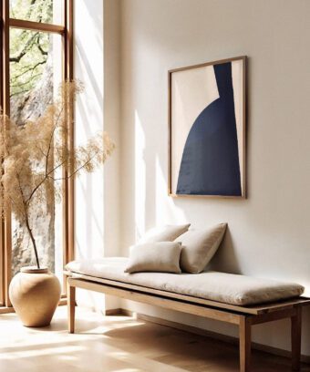 blue poster studio topo