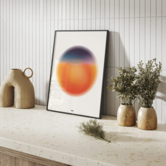 Crepuscule poster graphique studio topo Crepuscule poster graphique studio topo
