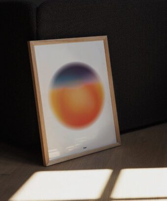 Crepuscule poster graphique studio topo