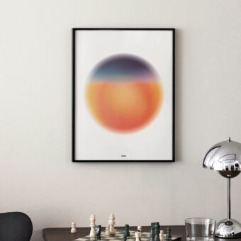 Crepuscule poster graphique studio topo Crepuscule poster graphique studio topo