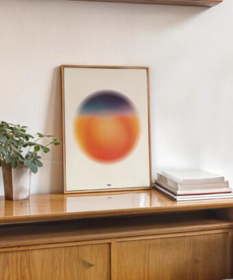 Crepuscule poster graphique studio topo