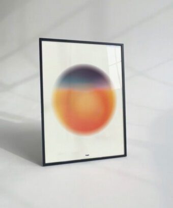 Crepuscule poster graphique studio topo
