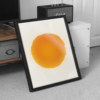 affiche soleil graphique minimaliste studio topo affiche soleil graphique minimaliste studio topo