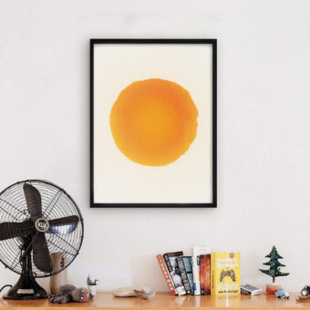 affiche soleil graphique minimaliste studio topo affiche soleil graphique minimaliste studio topo