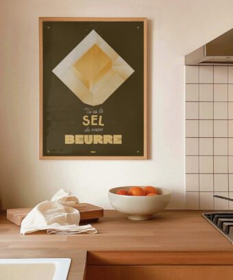 beurre affiche topo beurre affiche topo