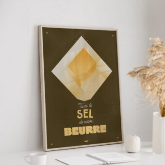 beurre affiche topo beurre affiche topo