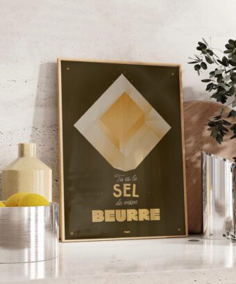 beurre affiche topo beurre affiche topo