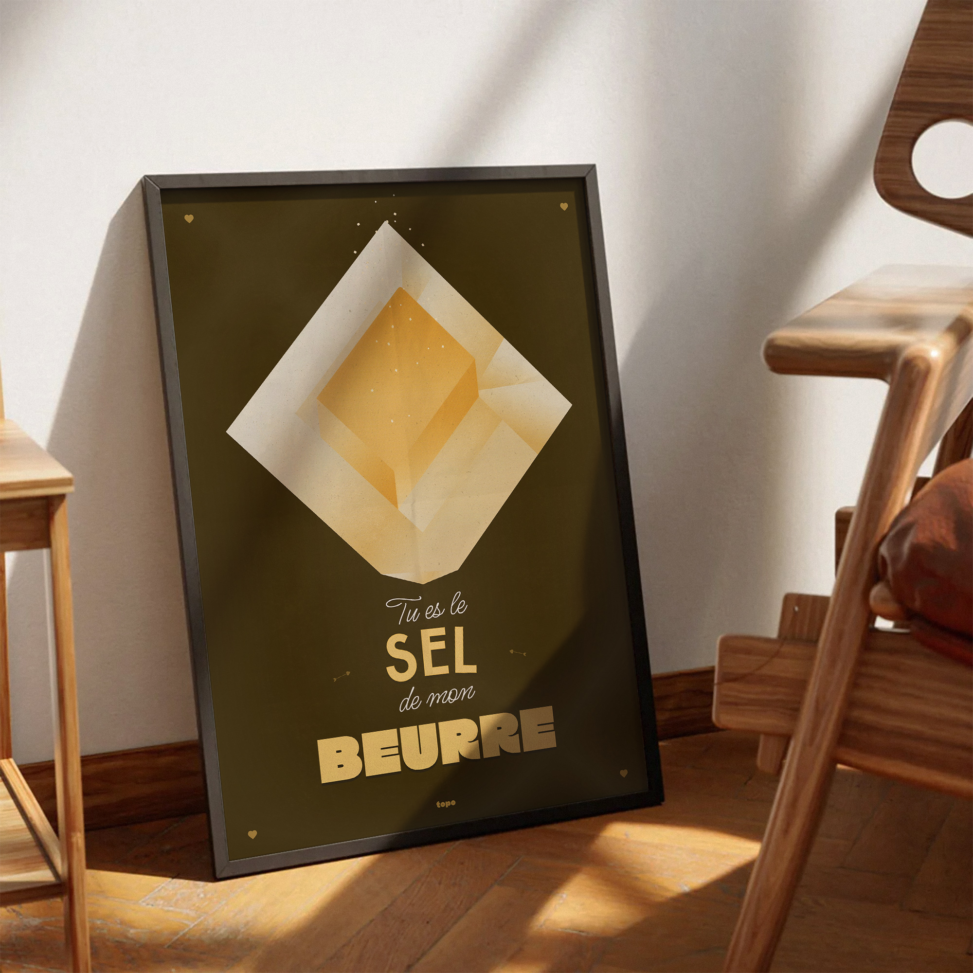 beurre affiche topo beurre affiche topo