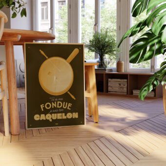 fondue caquelon affiche topo fondue caquelon affiche topo