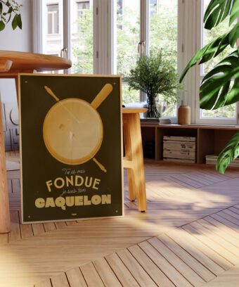 fondue caquelon affiche topo fondue caquelon affiche topo