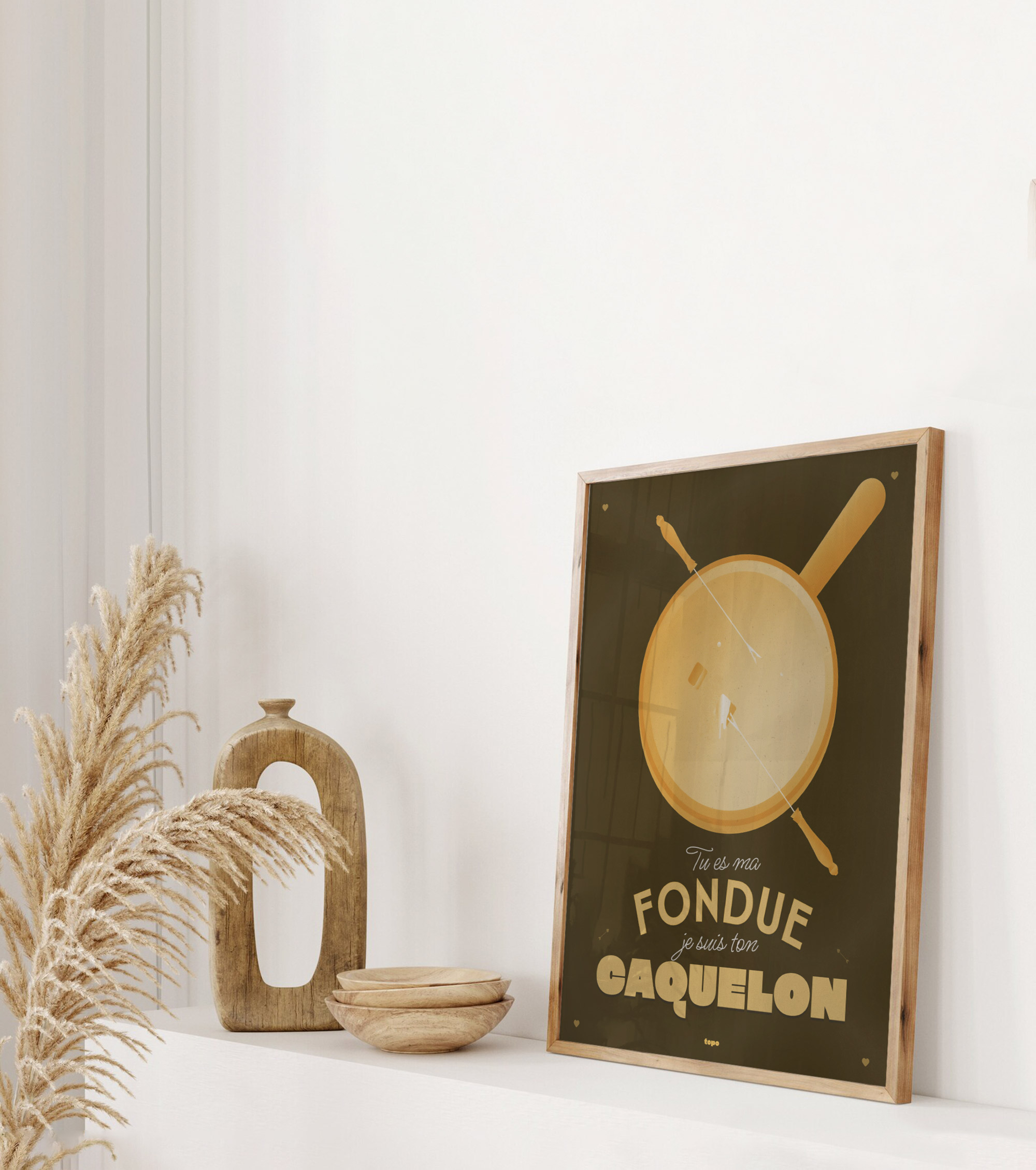 fondue caquelon affiche topo fondue caquelon affiche topo