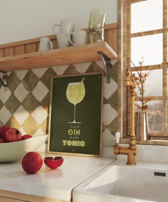 gin tonic affiche studio topo
