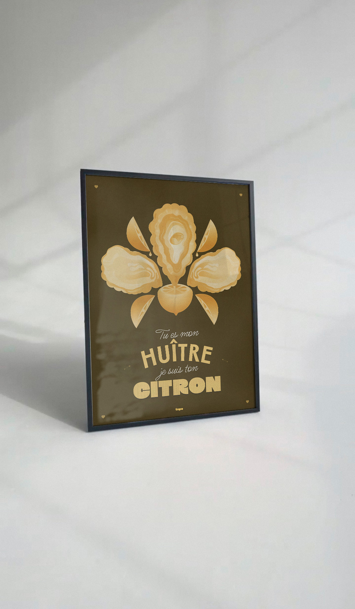 huitre citron affiche studio topo huitre citron affiche studio topo