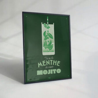 mojito affiche graphique topo mojito affiche graphique topo