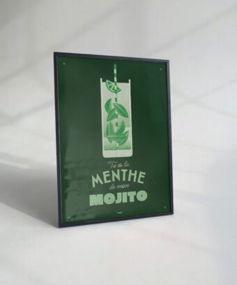 mojito affiche graphique topo mojito affiche graphique topo