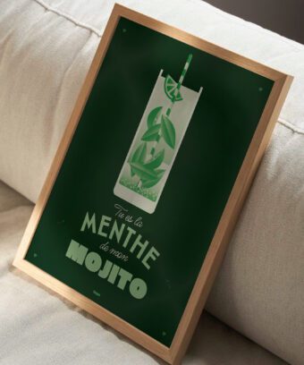 mojito affiche graphique topo mojito affiche graphique topo