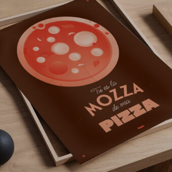 pizza affiche topo pizza affiche topo